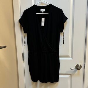 Lou & Grey Black Romper